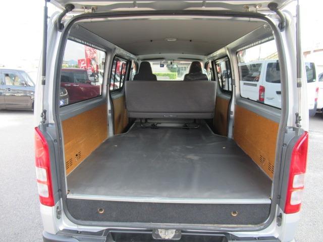 ハイエースバン ロングDX 走行4万キロ台 Bluetooth対応フルセグナビ バックカメラ ETC ドライブレコーダー 積載量1000キロ 両側スライドドア 集中ドアロック 1オーナー車 6人乗り 車検整備 保証付き(43枚目)
