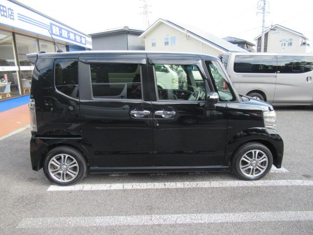 N-BOXカスタム G SSパッケージ 純正SDナビ フルセグ Bカメラ Bluetooth スマートキー パワースライド ETC ディスチャージ LEDフォグ 純正14インチAW オートリトラミラー 車検2年付 OBD診断済 修復歴無し(9枚目)