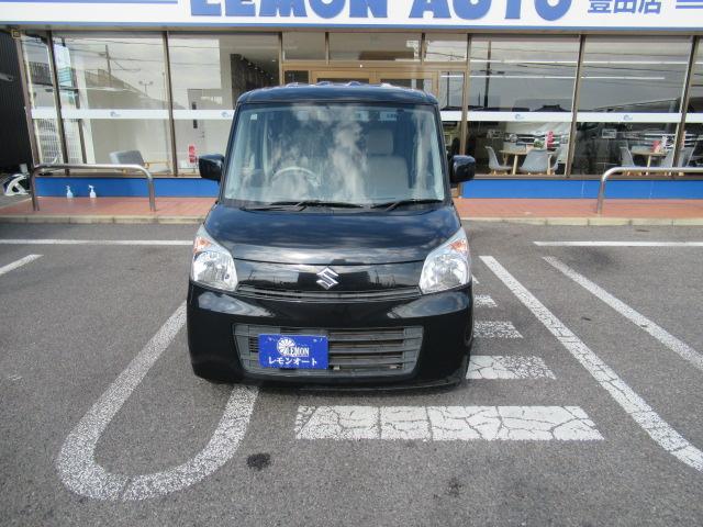 スペーシア G 社外SDナビ 地デジTV Bカメラ Bluetooth スマートキー プッシュスタート オートエアコン 両側スライド アイドリングストップ ETC タイミングチェーン 車検2年付 OBD診断済 修復無(7枚目)