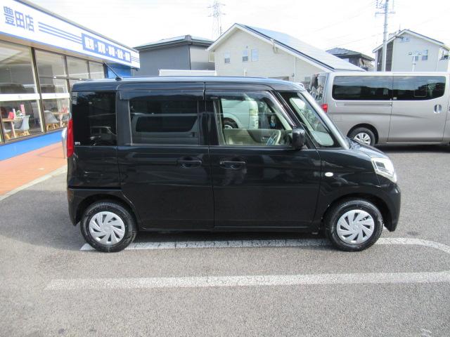 スペーシア G 社外SDナビ 地デジTV Bカメラ Bluetooth スマートキー プッシュスタート オートエアコン 両側スライド アイドリングストップ ETC タイミングチェーン 車検2年付 OBD診断済 修復無(9枚目)