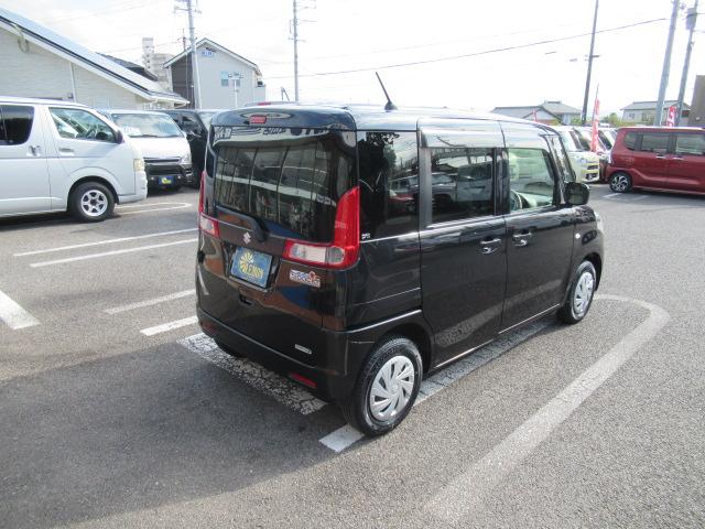 スペーシア G 社外SDナビ 地デジTV Bカメラ Bluetooth スマートキー プッシュスタート オートエアコン 両側スライド アイドリングストップ ETC タイミングチェーン 車検2年付 OBD診断済 修復無(10枚目)