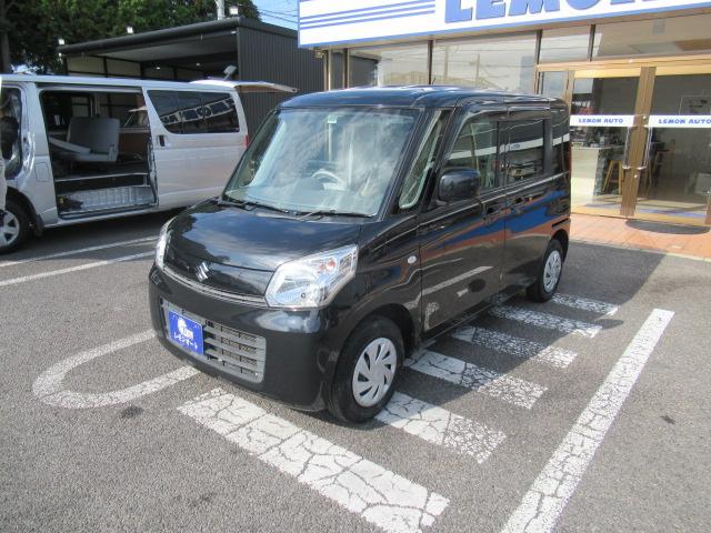 スペーシア G 社外SDナビ 地デジTV Bカメラ Bluetooth スマートキー プッシュスタート オートエアコン 両側スライド アイドリングストップ ETC タイミングチェーン 車検2年付 OBD診断済 修復無(14枚目)