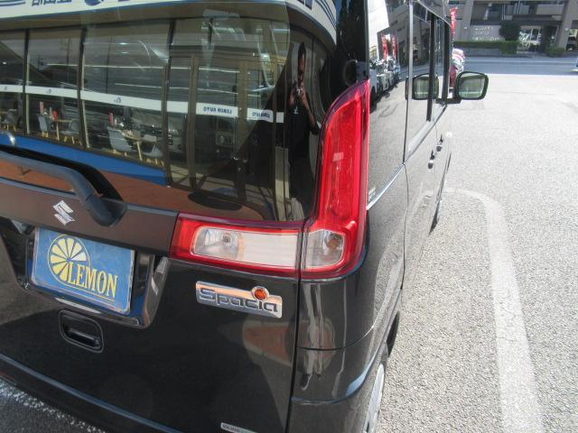 スペーシア G 社外SDナビ 地デジTV Bカメラ Bluetooth スマートキー プッシュスタート オートエアコン 両側スライド アイドリングストップ ETC タイミングチェーン 車検2年付 OBD診断済 修復無(51枚目)