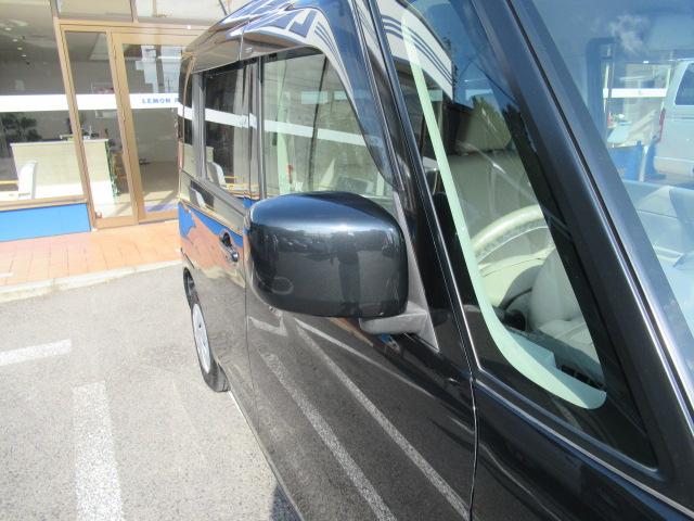 スペーシア G 社外SDナビ 地デジTV Bカメラ Bluetooth スマートキー プッシュスタート オートエアコン 両側スライド アイドリングストップ ETC タイミングチェーン 車検2年付 OBD診断済 修復無(52枚目)