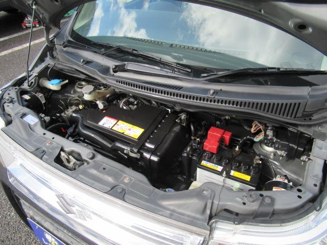 ワゴンＲスティングレー Ｘ　社外ＳＤナビ　地デジＴＶ　スマートキー　プッシュスタート　オートエアコン　ディスチャージ　フォグ　純正１４インチＡＷ　電動格納ミラー　タイミングチェーン　車検Ｒ８年５月　ＯＢＤ診断済　修復歴無し（57枚目）