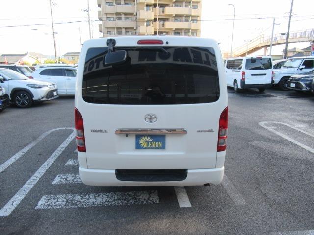 ハイエースバン ロングスーパーGL 3.0リッターディーゼルターボ NOX適合車 Bluetooth対応ナビ バックカメラ ドラレコ機能付きデジタルインナーミラー キーレス シートカバー ガングリップステアリング 車検整備 保証付き(10枚目)