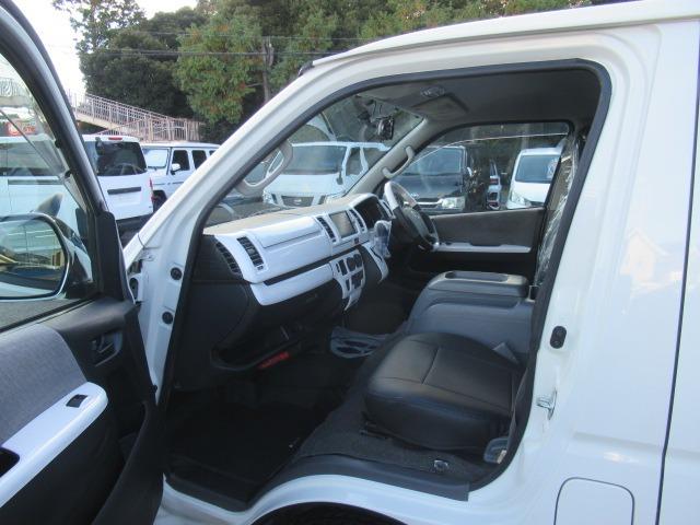 ハイエースバン ロングスーパーGL 3.0リッターディーゼルターボ NOX適合車 Bluetooth対応ナビ バックカメラ ドラレコ機能付きデジタルインナーミラー キーレス シートカバー ガングリップステアリング 車検整備 保証付き(41枚目)