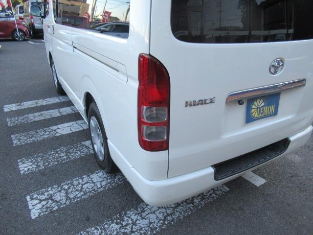 ハイエースバン ロングスーパーGL 3.0リッターディーゼルターボ NOX適合車 Bluetooth対応ナビ バックカメラ ドラレコ機能付きデジタルインナーミラー キーレス シートカバー ガングリップステアリング 車検整備 保証付き(60枚目)