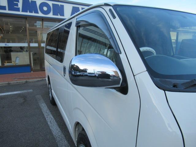 ハイエースバン ロングスーパーGL 3.0リッターディーゼルターボ NOX適合車 Bluetooth対応ナビ バックカメラ ドラレコ機能付きデジタルインナーミラー キーレス シートカバー ガングリップステアリング 車検整備 保証付き(64枚目)