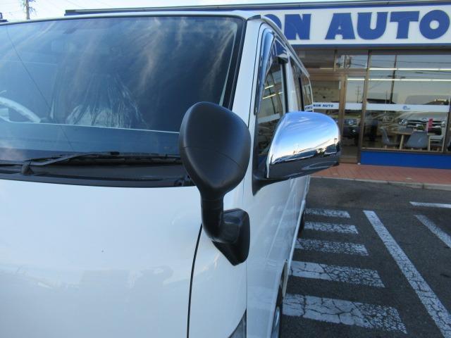 ハイエースバン ロングスーパーGL 3.0リッターディーゼルターボ NOX適合車 Bluetooth対応ナビ バックカメラ ドラレコ機能付きデジタルインナーミラー キーレス シートカバー ガングリップステアリング 車検整備 保証付き(66枚目)