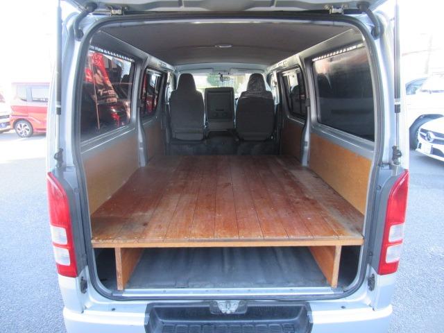 ハイエースバン ロングDX 3.0リッターディーゼルターボ NOX適合車 フルセグナビ ETC タイミングベルト交換済み 両側スライドドア キーレス 車検整備 保証付き(43枚目)