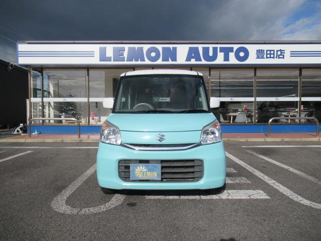 スペーシア X 社外SDナビ フルセグ Bカメラ 4WD スマートキー デュアルブレーキサポート パワースライド ETC ディスチャージ 前席シートヒーター タイミングチェーン 車検2年付 OBD診断済 リア修復歴(7枚目)