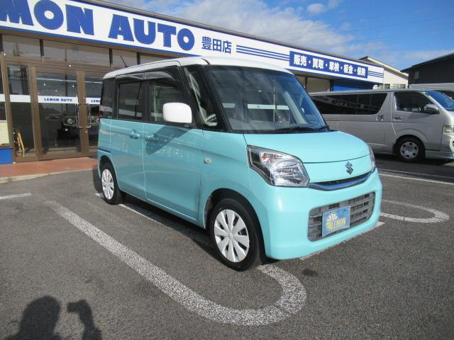 スペーシア X 社外SDナビ フルセグ Bカメラ 4WD スマートキー デュアルブレーキサポート パワースライド ETC ディスチャージ 前席シートヒーター タイミングチェーン 車検2年付 OBD診断済 リア修復歴(8枚目)