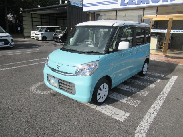 スペーシア X 社外SDナビ フルセグ Bカメラ 4WD スマートキー デュアルブレーキサポート パワースライド ETC ディスチャージ 前席シートヒーター タイミングチェーン 車検2年付 OBD診断済 リア修復歴(14枚目)