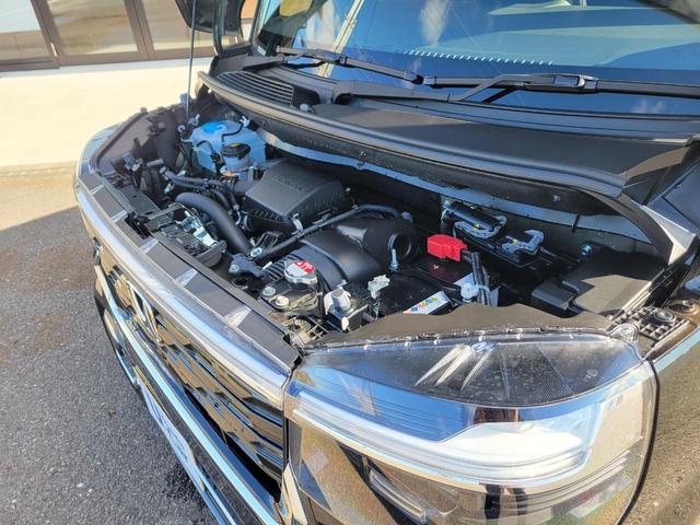 Ｎ－ＢＯＸカスタム ターボ　９インチＨｏｎｄａＣＯＮＮＥＣＴナビ　Ｂｌｕｅｔｏｏｔｈ接続　ＬＥＤフォグライト　純正音声ＥＴＣ　運転席＆助手席シートヒーター　オートリトラミラー　両側パワースライドドア　革巻ステアリング（49枚目）