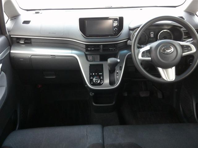 ムーヴ カスタム　Ｘ　ＳＡ　純正ナビ＆フルセグＴＶ・スマートキー・バックカメラ・ＥＴＣ・横滑り防止・衝突軽減ブレーキ・アイドリングストップ・Ｐスタート・ウインカーミラー・Ｂｌｕｅｔｏｏｔｈ・ＣＤ・ＤＶＤ再生可・電格ミラー・ベンチ（3枚目）