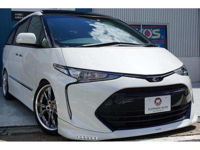 トヨタ エスティマ アエラス プレミアム サンルーフ TRDエアロ