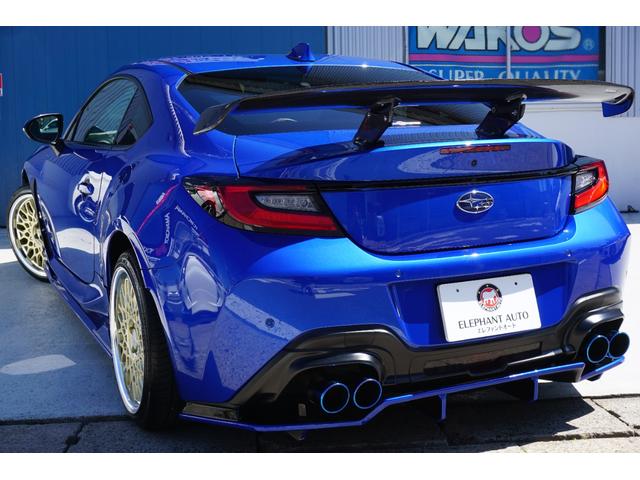 ＢＲＺ Ｓ　社外８インチナビ・地デジ・バックカメラ・禁煙車・アイサイト・社外フロントスポイラー／サイドスポイラー／リアデュフューザー・カーボンリアスポイラー・４本出しマフラー・ワークシーカーホイール・アイライン（28枚目）