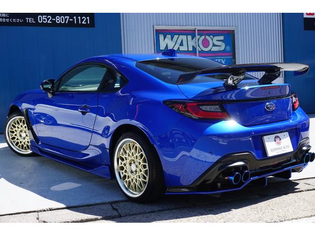 ＢＲＺ Ｓ　社外８インチナビ・地デジ・バックカメラ・禁煙車・アイサイト・社外フロントスポイラー／サイドスポイラー／リアデュフューザー・カーボンリアスポイラー・４本出しマフラー・ワークシーカーホイール・アイライン（36枚目）