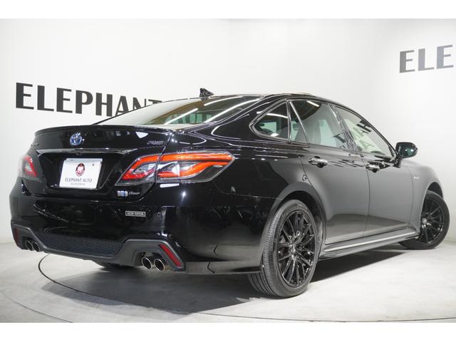 クラウンハイブリッド ＲＳ　Ｆｏｕｒ　ユーザー様買取車両・ワンオーナー・４ＷＤ・トヨタセーフティセンス・レザーシートパッケージ・電動ムーンルーフ・純正ナビ・レーダークルコン・社外１９インチホイール・ＥＴＣ・シートヒーター＆ベンチレーション（2枚目）