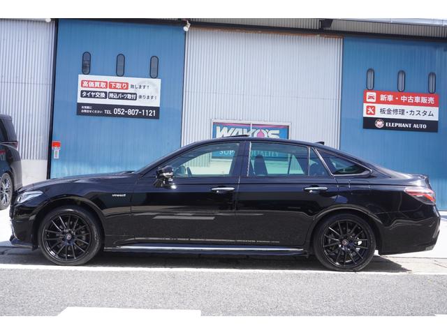 クラウンハイブリッド ＲＳ　Ｆｏｕｒ　ユーザー様買取車両・ワンオーナー・４ＷＤ・トヨタセーフティセンス・レザーシートパッケージ・電動ムーンルーフ・純正ナビ・レーダークルコン・社外１９インチホイール・ＥＴＣ・シートヒーター＆ベンチレーション（25枚目）