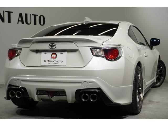 ８６ ＧＴ　ユーザー様買取車両・ＴＲＤフルエアロ＆マフラー・ＥＣＬＩＰＳナビ・ＥＮＫＥＩ１８インチホイール・ミラー型前後ドラレコ・ＩＮＴＥＣステアリングホイール・クルーズコントロール・バックカメラ・地デジ・ＥＴＣ（4枚目）