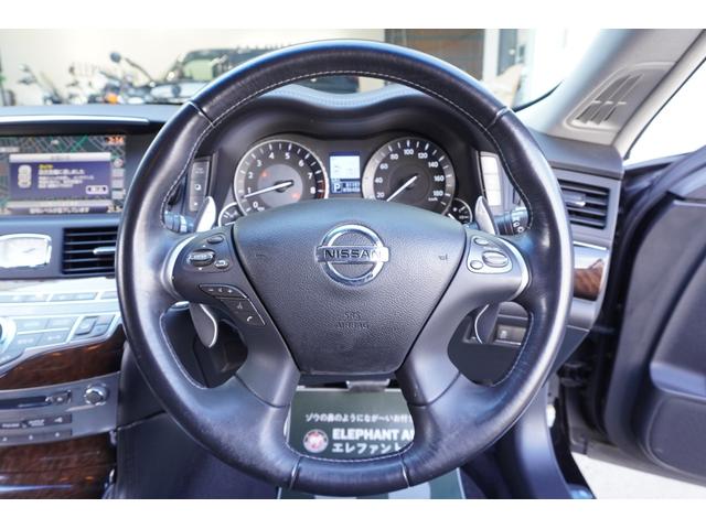 フーガ 370GT タイプS ユーザー様買取車両・純正ナビ・純正20インチAW・本革シート・クルコン・地デジ・Bluetooth・バックカメラ・ETC・シートヒーター&ベンチレーション・木目調パネル・パドルシフト・パワーシート(11枚目)