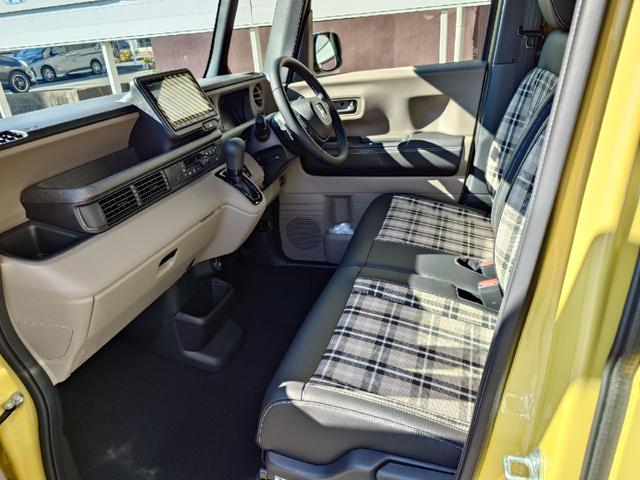 Ｎ－ＢＯＸジョイ ターボ　新車未登録　８インチナビ　ＥＴＣ　両側電動スライドドア　クリアランスソナー　オートクルーズコントロール　レーンアシスト　衝突被害軽減システム　オートライト　ＬＥＤヘッドランプ　スマートキー（25枚目）