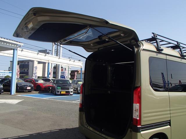 Ｎ－ＶＡＮ＋スタイル ファン・ターボホンダセンシング★ナビＴＶ★バックカメラ★ＥＴ　Ｃ★ＵＳＢ充電★オーバーヘッドシェルフ★ルーフインナーサイドパイプ★テールゲートバー★ルーフキャリア★ホンダセンシング★ＡＣＣ★ＬＫＡＳ★両側スライドドア★トノカバー★ＬＥＤ★フォグ★スマートキー★（33枚目）