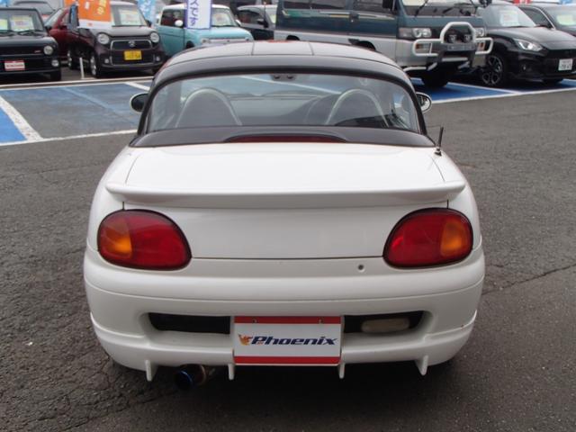 カプチーノ ベースグレード　パナスポーツ１４インチアルミ★ＺＥＲＯ１０００チャンバーエアクリ★社外Ｆタワーバー★柿本改マフラー★ウッドパネル★ＥＴＣ★カロッツェリアＣＤ１ＤＩＮ★ＵＳＢ★ターボ★タイベルチェーン式（14枚目）