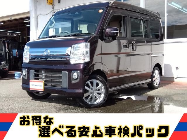 ＮＶ１００クリッパーリオ Ｇ★４ＷＤ★ターボ★Ｗパワスラ★ハイルーフ★オートステップ★　★スマートキー★プッシュスタート★ＨＩＤライト★エマージェンシーブレーキ★禁煙車★シートヒーター★アイドルストップ★オートライト　★ＵＳＢポート★フォグ★走行２６３１８ｋｍ★オーバーヘッドシェルフ★（4枚目）