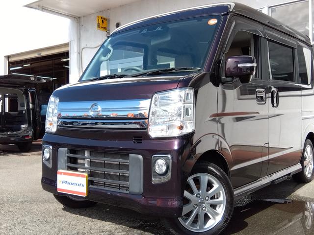 ＮＶ１００クリッパーリオ Ｇ★４ＷＤ★ターボ★Ｗパワスラ★ハイルーフ★オートステップ★　★スマートキー★プッシュスタート★ＨＩＤライト★エマージェンシーブレーキ★禁煙車★シートヒーター★アイドルストップ★オートライト　★ＵＳＢポート★フォグ★走行２６３１８ｋｍ★オーバーヘッドシェルフ★（18枚目）