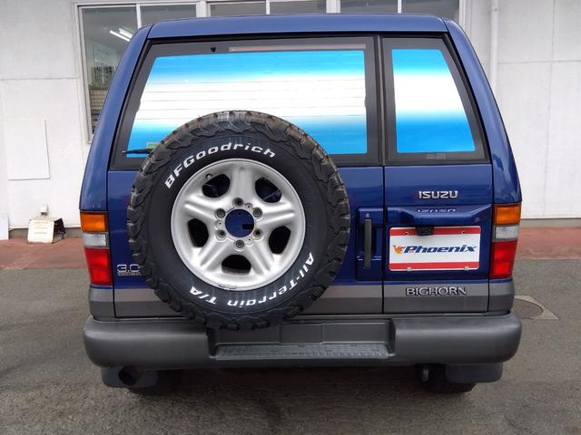 ビッグホーン プレジールＩＩ　ロング★ディーゼルターボ★実走行★ワンオーナ　ルーフレール　背面タイヤ　レカロシート　シートヒーター　切替４ＷＤ　Ｂｌｕｅｔｏｏｔｈオーディオ　ドラレコ　ＥＴＣ　ターボタイマー　ＢＦＧＯＯＤＲＩＣＨホワイトレタータイヤ　ワンオーナー　ディーゼル（13枚目）