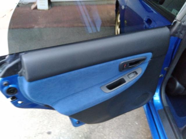 インプレッサ ＷＲＸ　２００４　Ｖリミテッド★インタークーラーターボ★　★ターボモデル★４ＷＤ★Ｅ型★ＳＴＩフロントスポイラー★ＳＴＩゲノムマフラー★大型リアスポイラー★純正ＲＡＹＳ１７インチホイール★特別仕様車専用内装★キーレスキー★ＨＩＤ／ヘッドライト★ステアシフト★（61枚目）