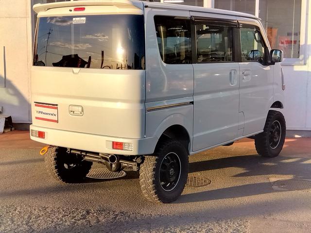 エブリイワゴン ＰＺターボ４ＷＤ★パワースライド★３５ＭＭリフトアップ★　★プラスラインバンパー★スキッドプレート★アルミホイール★Ｍ／Ｔタイヤ★黒革調シート★８型ナビ★フルセグ★バックカメラ★ベッドキット★リフトアップ★パワスラ★ＨＩＤライト★ＬＥＤフォグ★社外マフラー★（37枚目）