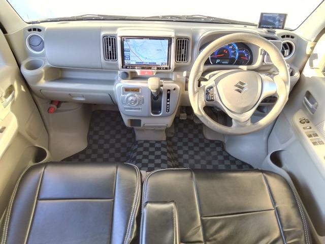 エブリイワゴン ＰＺターボ４ＷＤ★パワースライド★３５ＭＭリフトアップ★　★プラスラインバンパー★スキッドプレート★アルミホイール★Ｍ／Ｔタイヤ★黒革調シート★８型ナビ★フルセグ★バックカメラ★ベッドキット★リフトアップ★パワスラ★ＨＩＤライト★ＬＥＤフォグ★社外マフラー★（43枚目）