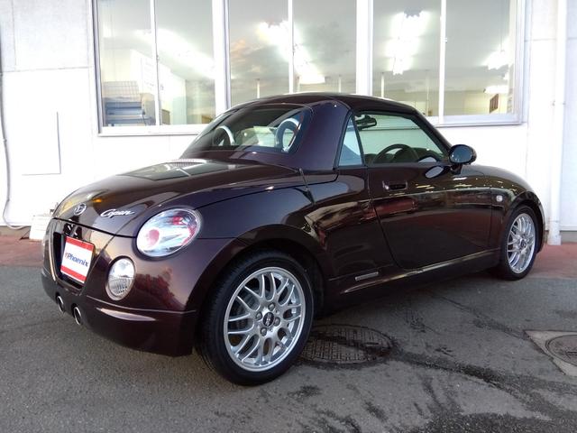 コペン アルティメットエディションII★BBS15AW★RECARO BBSアルミ ビルシュタイン足回り MOMOハンドル シートヒーター RECAROシート 電動オープン I/Cターボ キーレス ホワイトメーターパネル ETC オーディオ以外はノーマルです 修復歴無(51枚目)