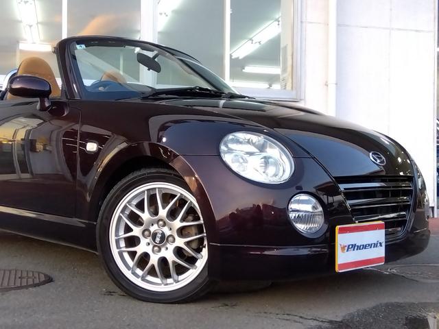 コペン アルティメットエディションII★BBS15AW★RECARO BBSアルミ ビルシュタイン足回り MOMOハンドル シートヒーター RECAROシート 電動オープン I/Cターボ キーレス ホワイトメーターパネル ETC オーディオ以外はノーマルです 修復歴無(52枚目)