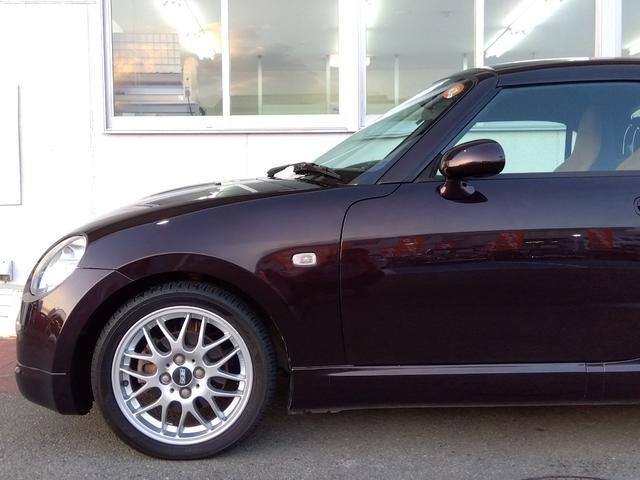 コペン アルティメットエディションII★BBS15AW★RECARO BBSアルミ ビルシュタイン足回り MOMOハンドル シートヒーター RECAROシート 電動オープン I/Cターボ キーレス ホワイトメーターパネル ETC オーディオ以外はノーマルです 修復歴無(79枚目)