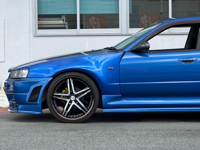 スカイライン GTスペシャルエディション★RB2.5lターボエンジン公認★ ★URASエアロ&オーバーフェンダー&ステアリング★ブリッツ製アルミ強化ラジエーター&車高調&前置きインタークーラー&エアクリーナー★ニスモシフトノブ&オイルフィラーキャップ★ブリットフルバケ★ETC(28枚目)