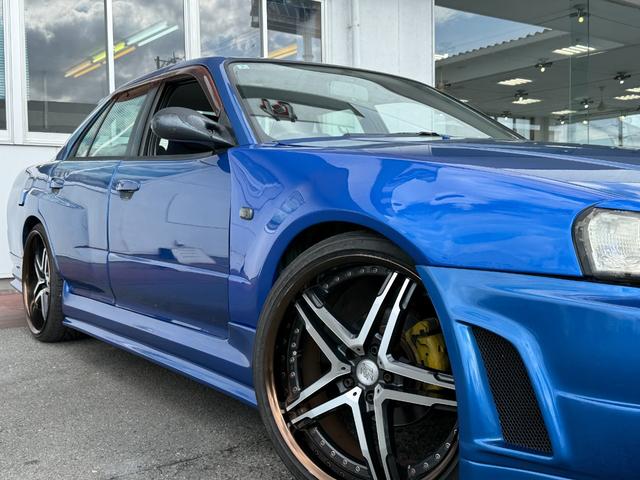 スカイライン GTスペシャルエディション★RB2.5lターボエンジン公認★ ★URASエアロ&オーバーフェンダー&ステアリング★ブリッツ製アルミ強化ラジエーター&車高調&前置きインタークーラー&エアクリーナー★ニスモシフトノブ&オイルフィラーキャップ★ブリットフルバケ★ETC(33枚目)