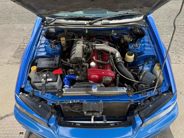 スカイライン GTスペシャルエディション★RB2.5lターボエンジン公認★ ★URASエアロ&オーバーフェンダー&ステアリング★ブリッツ製アルミ強化ラジエーター&車高調&前置きインタークーラー&エアクリーナー★ニスモシフトノブ&オイルフィラーキャップ★ブリットフルバケ★ETC(43枚目)