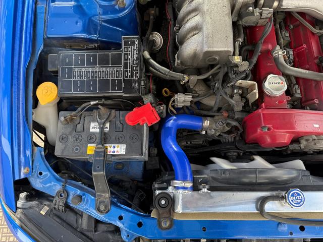 スカイライン GTスペシャルエディション★RB2.5lターボエンジン公認★ ★URASエアロ&オーバーフェンダー&ステアリング★ブリッツ製アルミ強化ラジエーター&車高調&前置きインタークーラー&エアクリーナー★ニスモシフトノブ&オイルフィラーキャップ★ブリットフルバケ★ETC(46枚目)