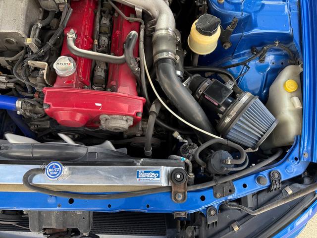 スカイライン GTスペシャルエディション★RB2.5lターボエンジン公認★ ★URASエアロ&オーバーフェンダー&ステアリング★ブリッツ製アルミ強化ラジエーター&車高調&前置きインタークーラー&エアクリーナー★ニスモシフトノブ&オイルフィラーキャップ★ブリットフルバケ★ETC(47枚目)