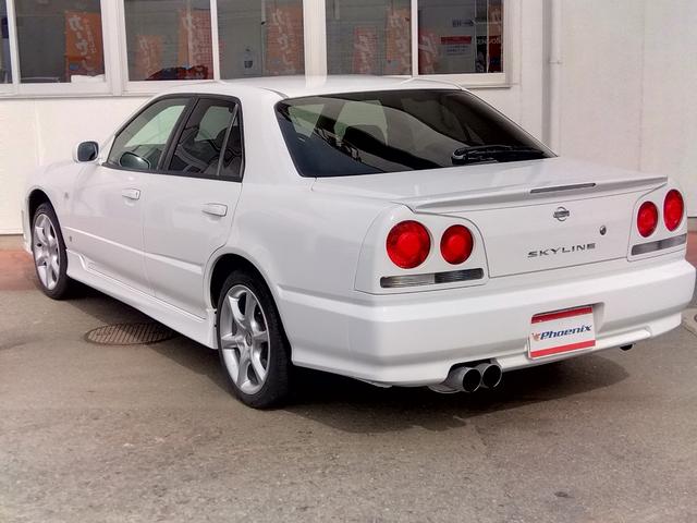 スカイライン 25GT-V★5速MT★後期型★HIDライト★フジツボマフラ 後期モデル★純正フルエアロ★HIDライト★純正17インチアルミ★フジツボマフラー★HICAS★キーレスキー★ネオストレート6★RB25エンジン★Bluetoothオーディオ★車検R8年9月★修復歴無★(29枚目)