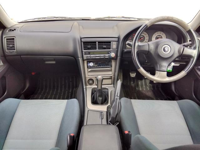 スカイライン 25GT-V★5速MT★後期型★HIDライト★フジツボマフラ 後期モデル★純正フルエアロ★HIDライト★純正17インチアルミ★フジツボマフラー★HICAS★キーレスキー★ネオストレート6★RB25エンジン★Bluetoothオーディオ★車検R8年9月★修復歴無★(46枚目)