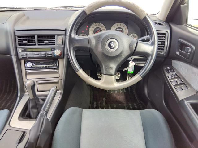 スカイライン 25GT-V★5速MT★後期型★HIDライト★フジツボマフラ 後期モデル★純正フルエアロ★HIDライト★純正17インチアルミ★フジツボマフラー★HICAS★キーレスキー★ネオストレート6★RB25エンジン★Bluetoothオーディオ★車検R8年9月★修復歴無★(47枚目)