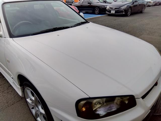 スカイライン 25GT-V★5速MT★後期型★HIDライト★フジツボマフラ 後期モデル★純正フルエアロ★HIDライト★純正17インチアルミ★フジツボマフラー★HICAS★キーレスキー★ネオストレート6★RB25エンジン★Bluetoothオーディオ★車検R8年9月★修復歴無★(65枚目)