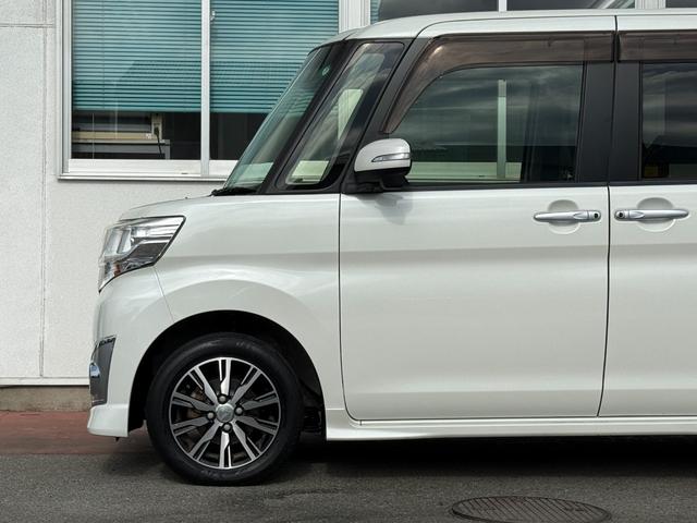 ★スマートアシストＩＩ★スマートキー★プッシュスタート★オートライト★アイドリングストップ★パワースライドドア★純正エアロスタイル★ハーフレザーシート★ミラクルオープンドア★クラリオンナビ★フルセグ★