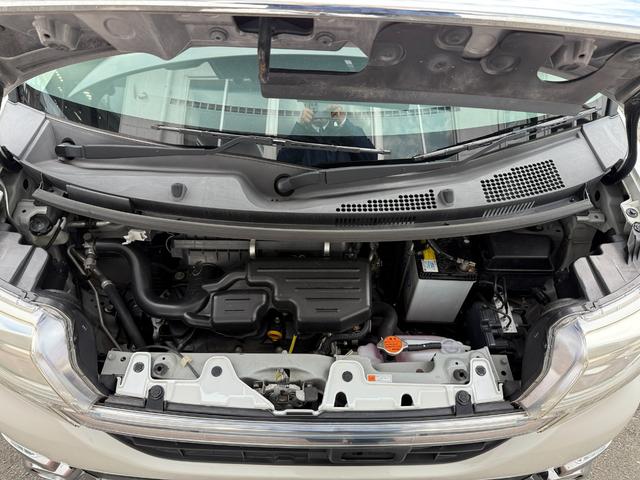 ★スマートアシストＩＩ★スマートキー★プッシュスタート★オートライト★アイドリングストップ★パワースライドドア★純正エアロスタイル★ハーフレザーシート★ミラクルオープンドア★クラリオンナビ★フルセグ★